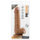 Заказать Фаллоимитатор-мулат Realistic Cock Basic 7 - 19,7 см.
