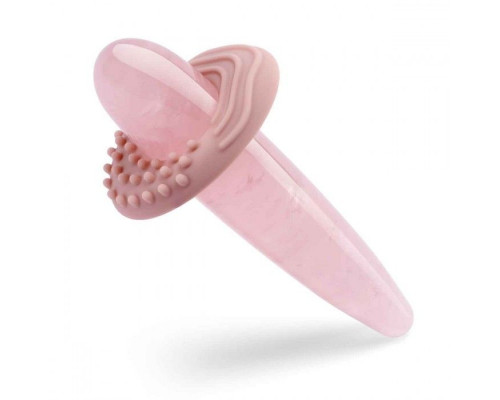 Заказать Массажер Le Wand Crystal Slim Wand из розового кварца