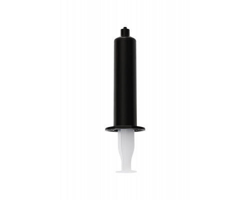 Заказать Черный фаллос с имитацией эякуляции Silicon Cum Dildo L - 19,6 см.