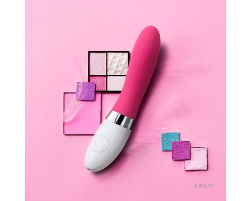 Розовый перезаряжаемый вибратор Liv 2 Cerise - 17,4 см.