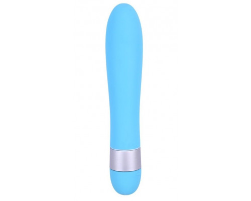 Заказать Голубой классический вибратор Precious Passion Vibrator - 17 см.