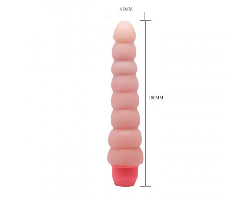 Заказать Гнущийся вибратор с хребтом Flexi Vibe Sensual Spin - 19 см.