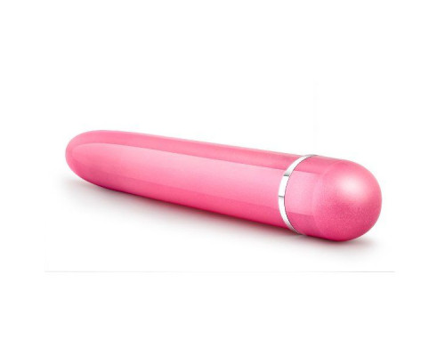 Заказать Розовый тонкий классический вибратор Slimline Vibe - 17,8 см.