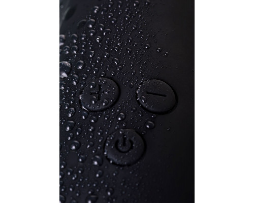 Заказать Чёрный вибратор WANAME Storm со стимулирующими рёбрами - 22,5 см.