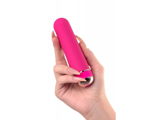 Заказать Розовый нереалистичный мини-вибратор Mastick Mini - 13 см.
