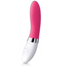 Розовый перезаряжаемый вибратор Liv 2 Cerise - 17,4 см.