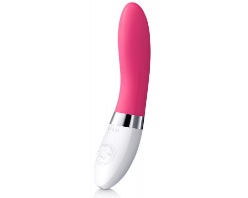 Розовый перезаряжаемый вибратор Liv 2 Cerise - 17,4 см.