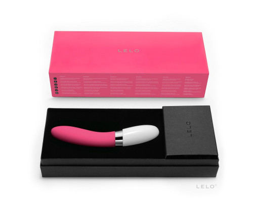 Розовый перезаряжаемый вибратор Liv 2 Cerise - 17,4 см.