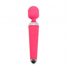 Розовый wand-вибратор Pichile - 20 см.