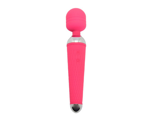 Розовый wand-вибратор Pichile - 20 см.