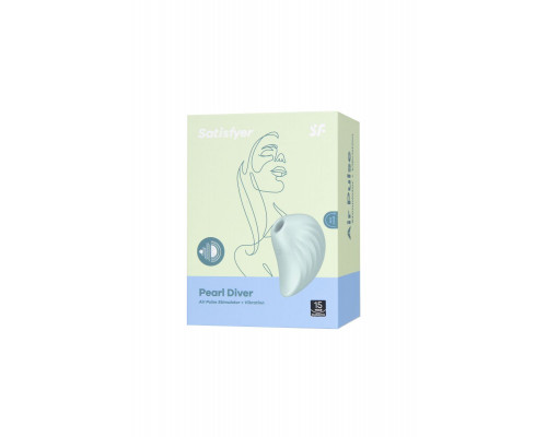 Заказать Салатовый вакуум-волновой стимулятор клитора Satisfyer Pearl Diver Заказать Салатовый вакуум-волновой стимулятор клитора Satisfyer Pearl Diver