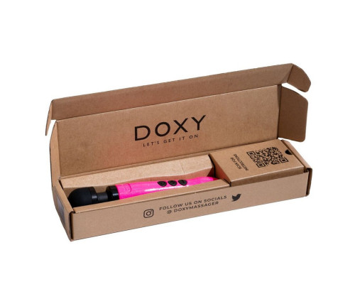 Заказать Розовый проводной wand-вибратор Doxy Die Cast 3