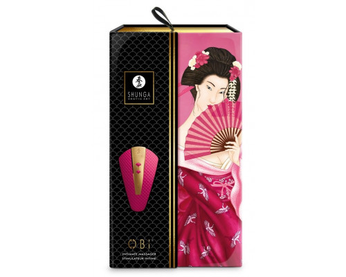 Заказать Малиновый клиторальный вибростимулятор OBI