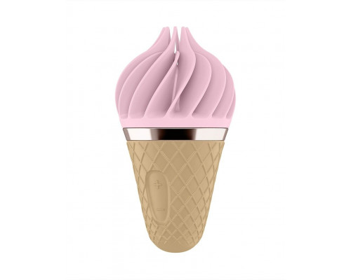 Заказать Вибратор-спиннер с розовыми лепестками Satisfyer Sweet Treat