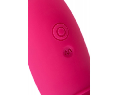 Ярко-розовый многофункциональный стимулятор клитора Blossy