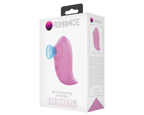 Розовый стимулятор клитора Inhale Bird