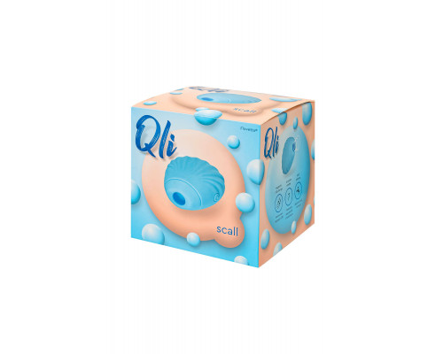 Заказать Голубой вакуум-волновой стимулятор клитора Scall