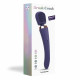 Заказать Темно-синий вибромассажёр Brush Crush