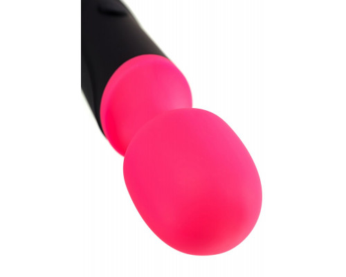 Заказать Черно-розовый вибростимулятор ASTER - 19,5 см.