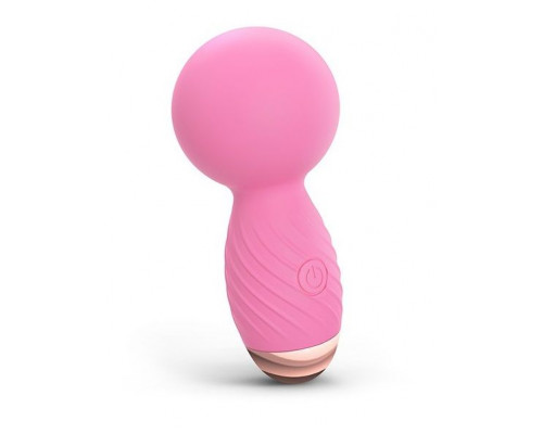 Заказать Розовый мини-wand вибратор Itsy Bitsy Mini Wand Vibrator