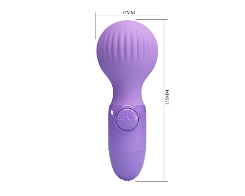 Сиреневый мини-вибратор Mini Stick Pro