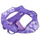 Заказать Фиолетовые трусики с вибропулей и пультом Crotchless Panty Thrill-Her