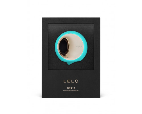 Аквамариновый клиторальный стимулятор Lelo Ora 3