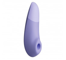 Сиреневый бесконтактный клиторальный стимулятор Womanizer Enhance с вибрацией