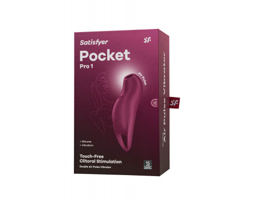 Заказать Малиновый вакуум-волновой стимулятор клитора с вибрацией Pocket Pro 1 Заказать Малиновый вакуум-волновой стимулятор клитора с вибрацией Pocket Pro 1