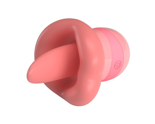 Розовый клиторальный стимулятор Kylee