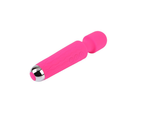 Заказать Розовый жезловый вибратор Wacko Touch Massager - 20,3 см.