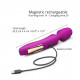 Заказать Лиловый вибратор с 2 сменными насадками R-Evolution Wand Vibrator with 2 Attachments