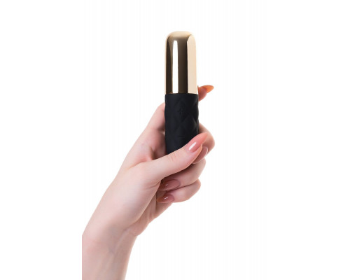 Заказать Чёрно-золотистая вибропуля Satisfyer Lovely Honey