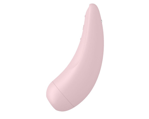 Заказать Розовый вакуум-волновой стимулятор Satisfyer Curvy 2+