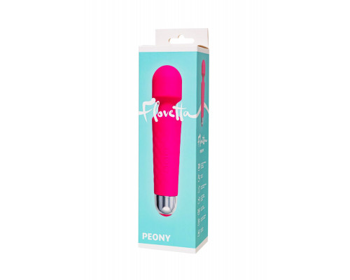 Заказать Розовый жезловый вибратор Peony - 20,5 см.