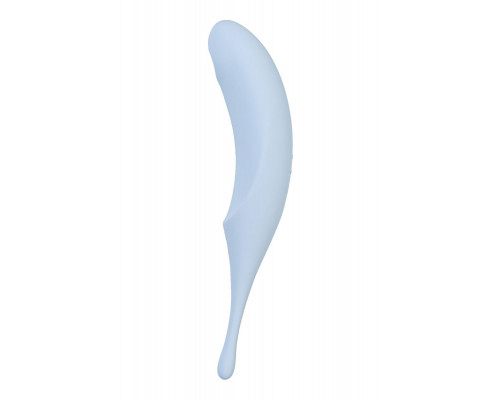 Заказать Голубой вакуум-волновой стимулятор клитора Satisfyer Twirling Pro