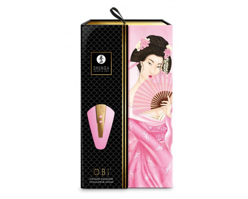 Заказать Розовый клиторальный вибростимулятор OBI