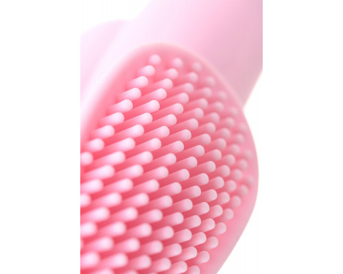 Заказать Нежно-розовая вибронасадка на палец JOS TWITY - 10,2 см.