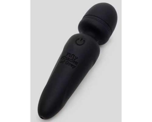 Заказать Черный мини-wand Sensation Rechargeable Mini Wand Vibrator - 10,1 см.