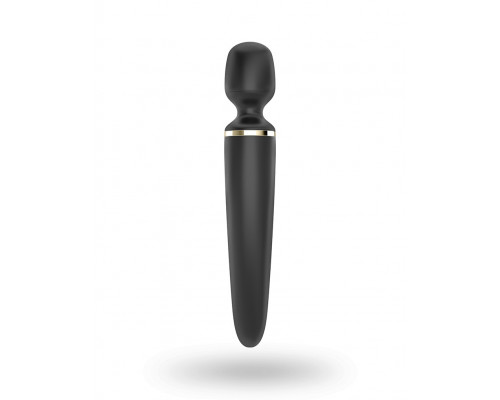 Заказать Черный вибратор Satisfyer Wand-er Woman