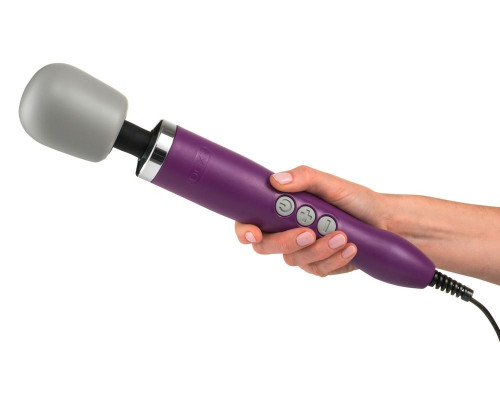 Фиолетовый жезловый вибратор Doxy Original Massager