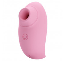 Розовый стимулятор клитора Inhale Bird