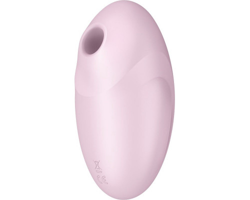 Заказать Розовый вакуум-волновой стимулятор с вибрацией Vulva Lover 3