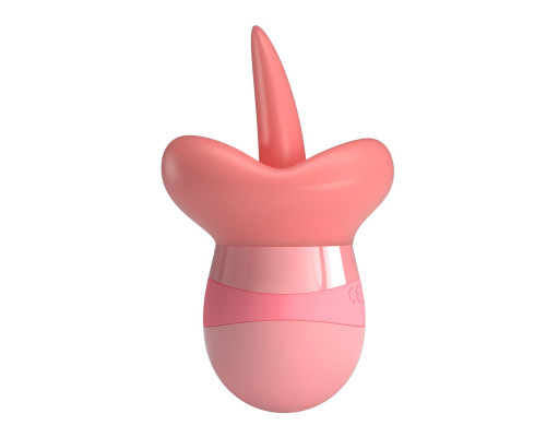 Розовый клиторальный стимулятор Kylee