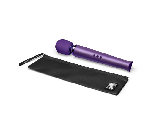Заказать Фиолетовый вибратор Le Wand Rechargeable Vibrating Massager - 34 см.