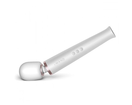 Заказать Белый массажёр-жезл le Wand с 20 режимами вибрации