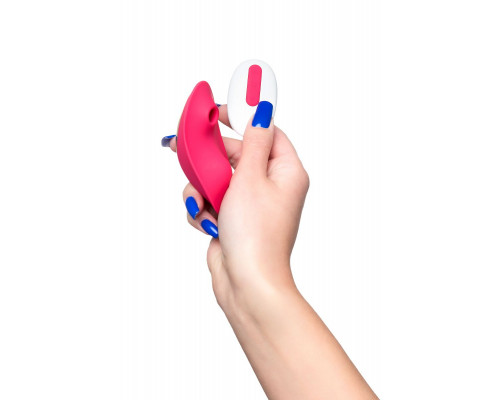 Розовый вкладыш в трусики с вакуум-волновой стимуляцией JOS Pimpit