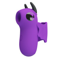 Фиолетовый стимулятор клитора Magic Devil