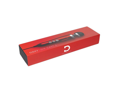 Заказать Красный жезловый вибратор Doxy Die Cast 3 - 28 см.