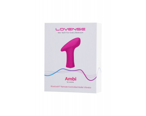 Заказать Ярко-розовая вибропуля Lovense Ambi Заказать Ярко-розовая вибропуля Lovense Ambi